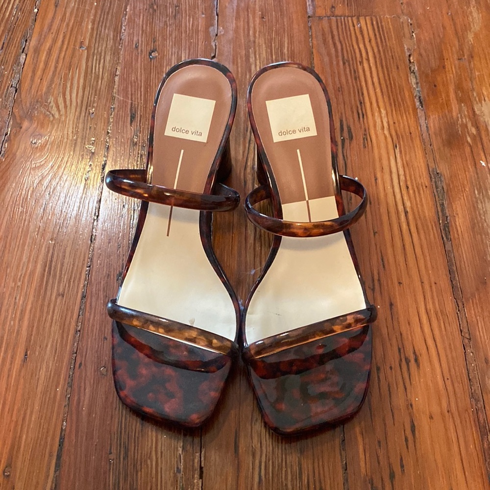 Dolce Vita Tortoise Heels